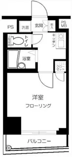 ヴェルステージ日本橋人形町【11階】の間取り