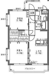 ユーミー西町【3階】の間取り