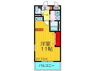 CASA REGGIA【3階】の間取り