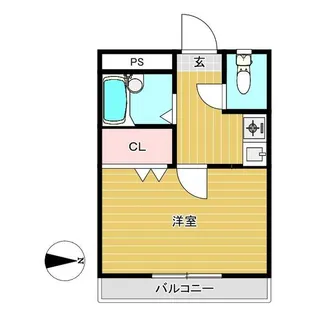 シャルマン草加駅前【3階】の間取り
