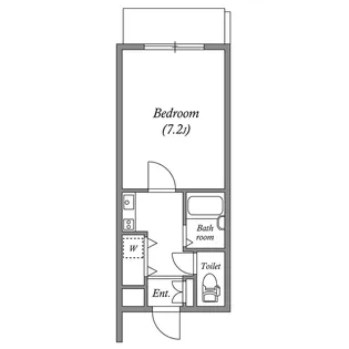 エバースクエア同心【9階】の間取り