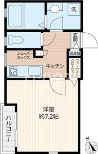 ベルデ古宮【4階】の間取り