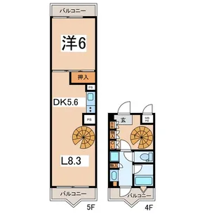ヴィラージュ八ヶ岳の間取り