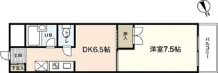 コスモスビルII【4階】の間取り