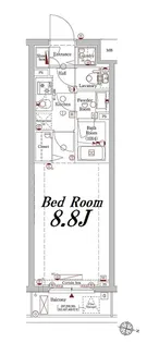 アクサス上板橋【3階】の間取り