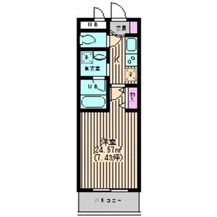 PADDY FIVE【1階】の間取り