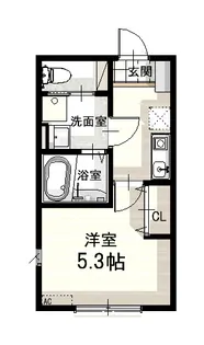 エスポワール【3階】の間取り