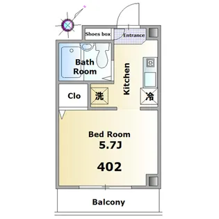 ホワイエ【4階】の間取り