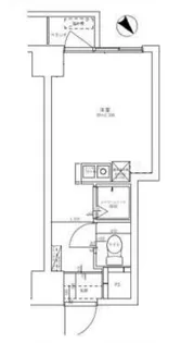 いづみハイツニュー茅場町【5階】の間取り