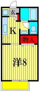 サンガーデン八柱【2階】の間取り