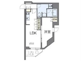LOVIE文京音羽【10階】の間取り