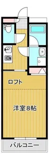 レアールガーデン【2階】の間取り