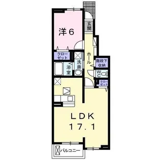 ルーチェラルゴIII【1階】の間取り