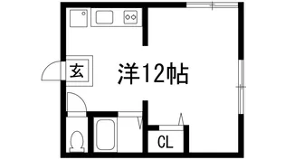 キャナルサイドヴィレッジ【1階】の間取り