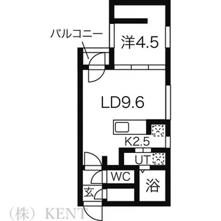 ベラージオ表参道【2階】の間取り