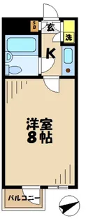 ペルル永山【2階】の間取り