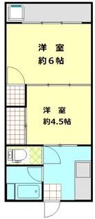 新高島ハイツ【2階】の間取り