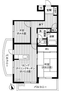ソレイユモトニ【1階】の間取り