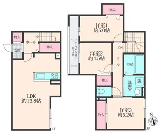 BLOOM COURT(ブルームコート)の間取り