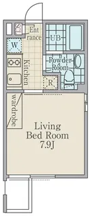 PARK RESIDENCE 西新宿【4階】の間取り