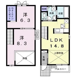 MIYAYAMA【1階】の間取り