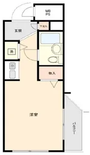 パレ・ドール八王子II【4階】の間取り