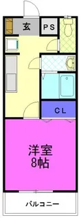 NAKAHARA 1【2階】の間取り