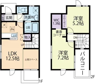 Stella(ステラ) Aの間取り