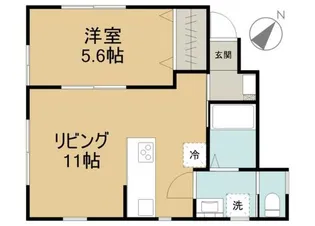 サンライズ舎人【1階】の間取り