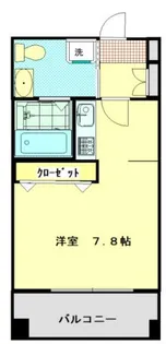 クリオコンフォート横浜反町【10階】の間取り