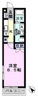 ヒューマンパレス南流山VIII【3階】の間取り