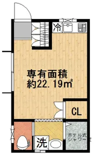 Mine All Mine(マインオールマイン)【3階】の間取り