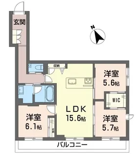 セルディーナ プリマ【1階】の間取り