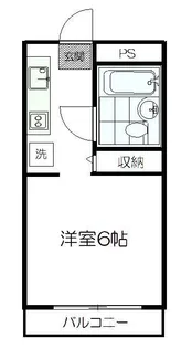 ハイツローネ【4階】の間取り