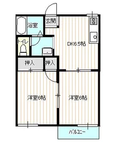 リッチワン【2階】の間取り
