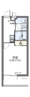 レオパレス康【2階】の間取り