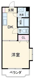 フォレスト【1階】の間取り