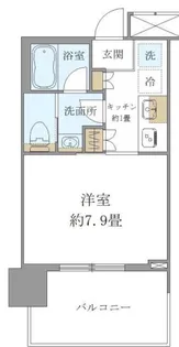 Brillia Tower浜離宮【6階】の間取り