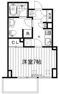 アトラス西早稲田【10階】の間取り