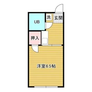 パールハイツ【1階】の間取り