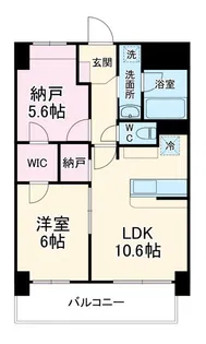 ラグゼナ浦和【2階】の間取り