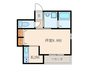 セレーノ塚口【1階】の間取り