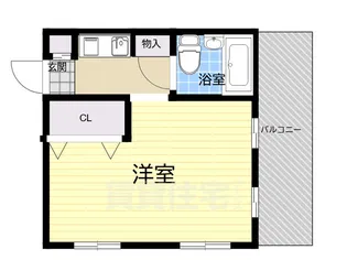 ラフレシア岡本【4階】の間取り