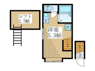アーバンプレイス阿佐ヶ谷II【2階】の間取り