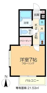 セレお花茶屋【1階】の間取り