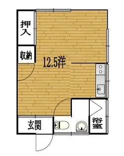 長崎県長崎市上小島5【アパート】の間取り