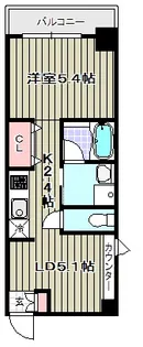 クレンツロジェ天王寺南【7階】の間取り