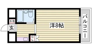 グリーンハイツ梅ヶ谷【3階】の間取り