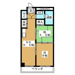 東京都葛飾区西新小岩4【マンション】の間取り