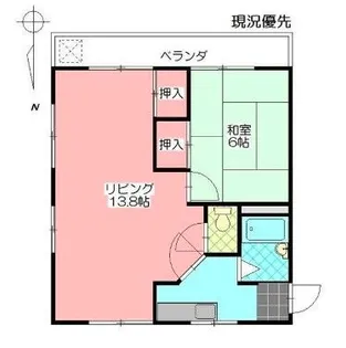 馬場ハイツ【3階】の間取り